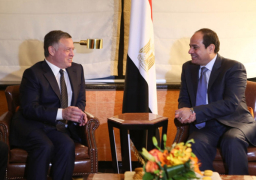 الرئيس السيسي يؤكد استمرار التشاور مع الأردن وتعزيز العلاقات الثنائية