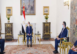 الرئيس السيسي يستقبل أمين عام منظمة السياحة العالمية