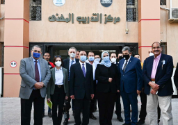 القباج تتفقد مركز التدريب والتشغيل المهني وجمعية أيادى المستقبل