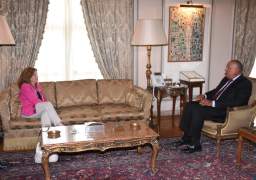 بالصور .. وزير الخارجية يبحث مع ممثلة الأمم المتحدة في ليبيا سبل التوصل لتسوية سياسية للأزمة