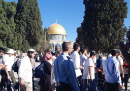 111 مستوطنا يقتحمون ساحات المسجد الأقصى