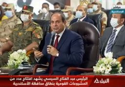 بالفيديو .. السيسى : الدولة عليها عبء التخطيط للمشروعات.. والمواطنون مطالبون بعدم التجاوز بالبناء المخالف