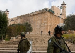 فلسطين تدعو لوقف اعتداءات الاحتلال على الحرم الإبراهيمي