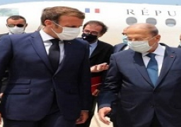 الرئيس الفرنسي يصل إلى بيروت في زيارته الثانية منذ انفجار المرفأ