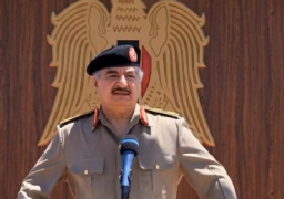 خليفة حفتر : الجيش الليبى سيلقن مرتزقة تركيا درسا