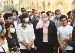 وزيرتا الهجرة والتضامن تتفقدان منطقة روضة السيدة برفقة الشباب