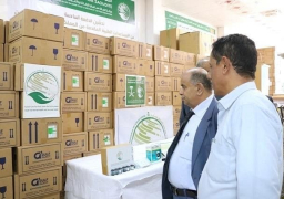 سلمان للإغاثة يدشن مساعدات طبية مقدمة من السعودية للشعب اليمني