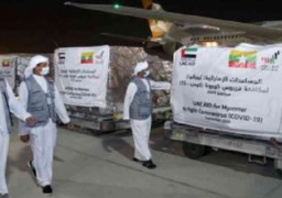 الإمارات ترسل باخرة على متنها 2400 طن من المواد الإغاثية إلى بيروت