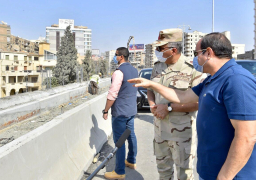 السيسى يتفقد المواقع الانشائية للمشروعات في شرق القاهرة