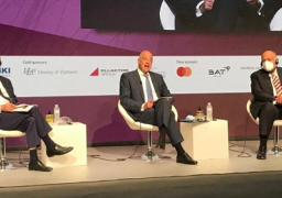 شكرى يشارك بالدورة الـ٢٤ للمائدة المستديرة لمجموعة الإيكونوميست بأثينا