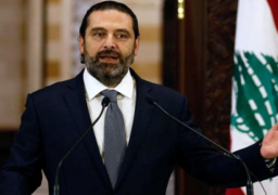 فرنسا تؤيد اقتراح الحريرى لإنهاء أزمة تشكيل الحكومة فى لبنان