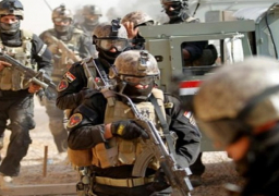 قوات مكافحة الارهاب العراقي تشن حملة تفتيش للبحث عن مطلقى صواريخ كاتيوشا