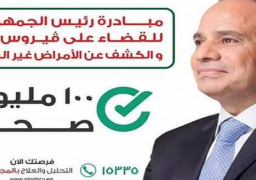 مبادرة “100 مليون صحة” فى المتحف المصري الكبير