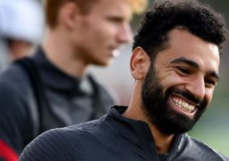 محمد صلاح يقود مران ليفربول استعدادا لمواجهة أرسنال