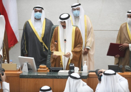 نواف الأحمد الصباح يؤدى اليمين الدستورية أميراً جديداً للكويت