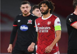 محمد النني.. يرتدى شارة قيادة الأرسنال