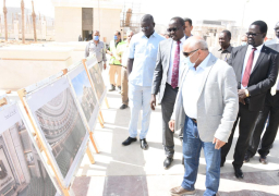 الرى تنظم زيارة لوزير الري الجنوب سودانى للعاصمة الإدارية الجديدة
