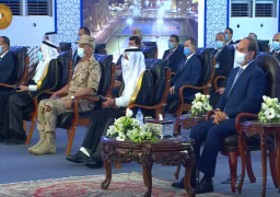 الرئيس عبد الفتاح السيسي يرحب بالوفد السعودي والمشاركين خلال افتتاح جامعة الملك سلمان بشرم الشيخ