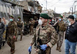 الجيش اللبناني يوزع مساعدات لترميم البنايات المتضررة من انفجار بيروت