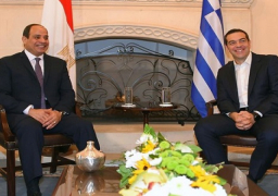 قبيل انعقاد القمة الثلاثية .. الرئيس السيسي يلتقي ثنائياً مع السيد كيرياكوس ميتسوتاكيس رئيس وزراء اليونان”.