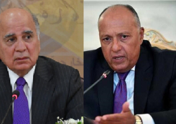 شكرى يستقبل نظيره العراقى اليوم .. ومؤتمر صحفى بقصر التحرير عقب المباحثات