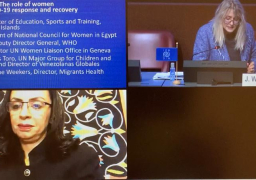 مرسي: مصر اهتمت بمصلحة اللاجئات والمهاجرات عند وضع السياسات