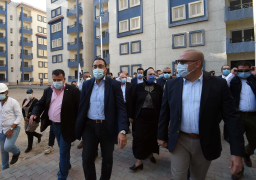 رئيس الوزراء يتفقد مشروع الإسكان الاجتماعي ببور فؤاد