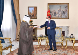 السيسي يتلقي رسالة من الشيخ نواف الأحمد الجابر الصباح أمير دولة الكويت