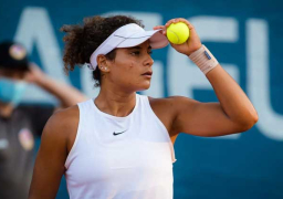 ميار شريف تواجه الألمانية جولي نيمير في نصف نهائي بطولة لاس بالماس للتنس بإسبانيا