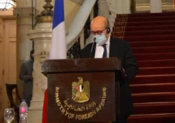 وزير خارجية فرنسا: رسالتي من القاهرة هى تأكيد احترام بلادي للإسلام