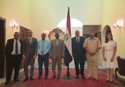 سفيرنا في جيبوتي يبحث تنمية العلاقات الثنائية مع رئيس البرلمان