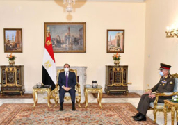 السيسى يبحث مع وزير الدفاع العراقي التعاون الثنائي العسكري بين البلدين