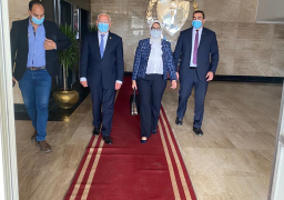 وزيرة الصحة تصل بورسعيد للمشاركة بالملتقى الأول لهيئة الرعاية الصحية