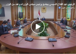 بالفيديو : الرئيس عبد الفتاح السيسي يتابع جهود الدولة لتنظيم عملية البناء السكني والعمراني على مستوى الجمهورية