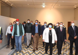 عبد الدايم تتفقد مدينة الثقافة والفنون لاستكمال مسيرة التعاون