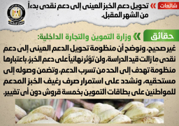 الحكومة تنفي تحويل دعم الخبر العيني لنقدي بدءا من الشهر المقبل