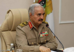 حفتر يثني على دور إيطاليا في دعم سبل حل الأزمة الليبية