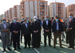 وزراء الشباب والأوقاف والتنمية المحلية يتفقدون مركز شباب الأسمرات