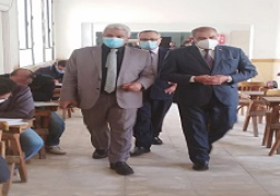 رئيس جامعة الأزهر يتفقد امتحانات الدراسات العليا لقطاع كليات الطب