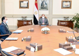 الرئيس عبد الفتاح السيسي يوجه باستكمال كافة أركان الدراسات لتوفير عوامل النجاح وتحقيق النتائج المرجوة للمشروعات المخطط لها لزيادة الانتاج ولأمتلاك القدرة لدعم المسار الوطني لتحقيق الأمن الغذائي