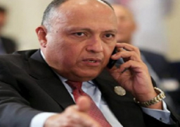 شكري ونظيره الألماني يبحثان هاتفياًالقضايا الإقليميةوالعلاقات الثنائية