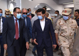 رئيس الوزراء يتفقد مجمع الصالات المغطاة باستاد القاهرة استعدادا لبطولة العالم لكرة اليد