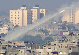 إطلاق صاروخ من غزة على مستوطنة إسرائيلية