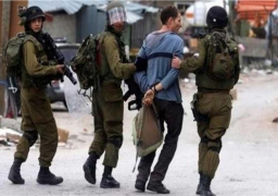 قوات الاحتلال الإسرائيلي تعتقل 18 فلسطينيا من الضفة الغربية