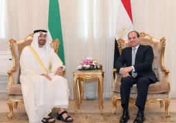 الرئيس السيسى يستقبل اليوم محمد بن زايد ولى عهد أبو ظبى