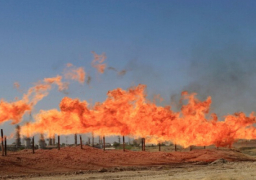 استهداف بئري نفط بقنبلتين في كركوك بالعراق والتسبب بحريق