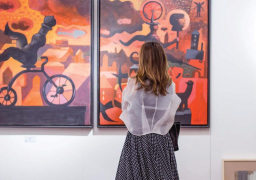 وضع اللمسات الأخيرة لانطلاق معرض مصر الدولي للفنون