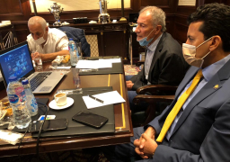 وزيرا الرياضة والصحة يعقدان اجتماعا مع روؤساء الوفود المشاركة لطمأنتهم علي الإجراءات الصحية اللازمة للمحافظة على جميع المشاركين بالمونديال