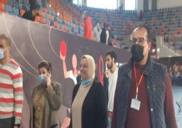 لجنة المتطوعين لبطولة العالم لكرة اليد تتابع تدريبات المتطوعين بصالة برج العرب بالإسكندرية