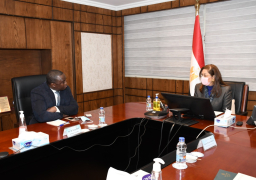 وزيرة التخطيط والتنمية الاقتصادية تستقبل سفير السنغال في القاهرة